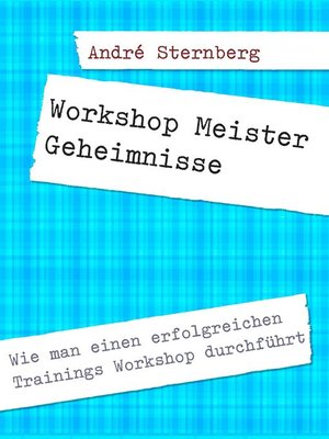 cover image of Workshop Meister Geheimnisse